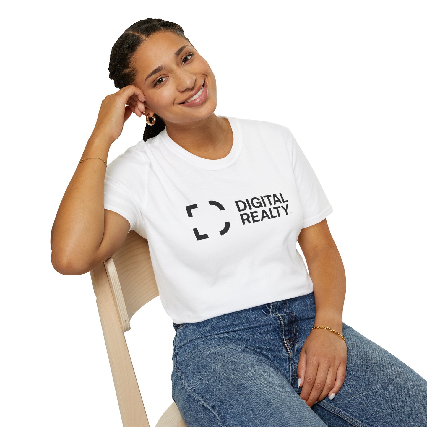 Digital Realty White T-Shirt