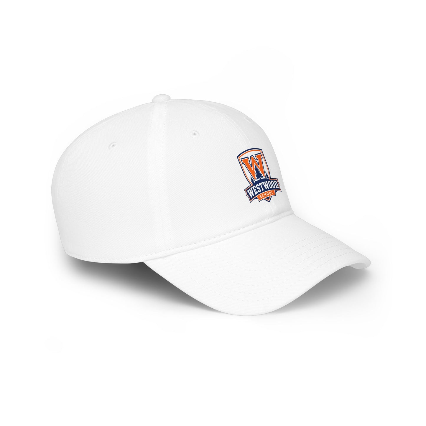 Westwood Tigers Low Profile Baseball Cap — Embroidered School Logo Hat
