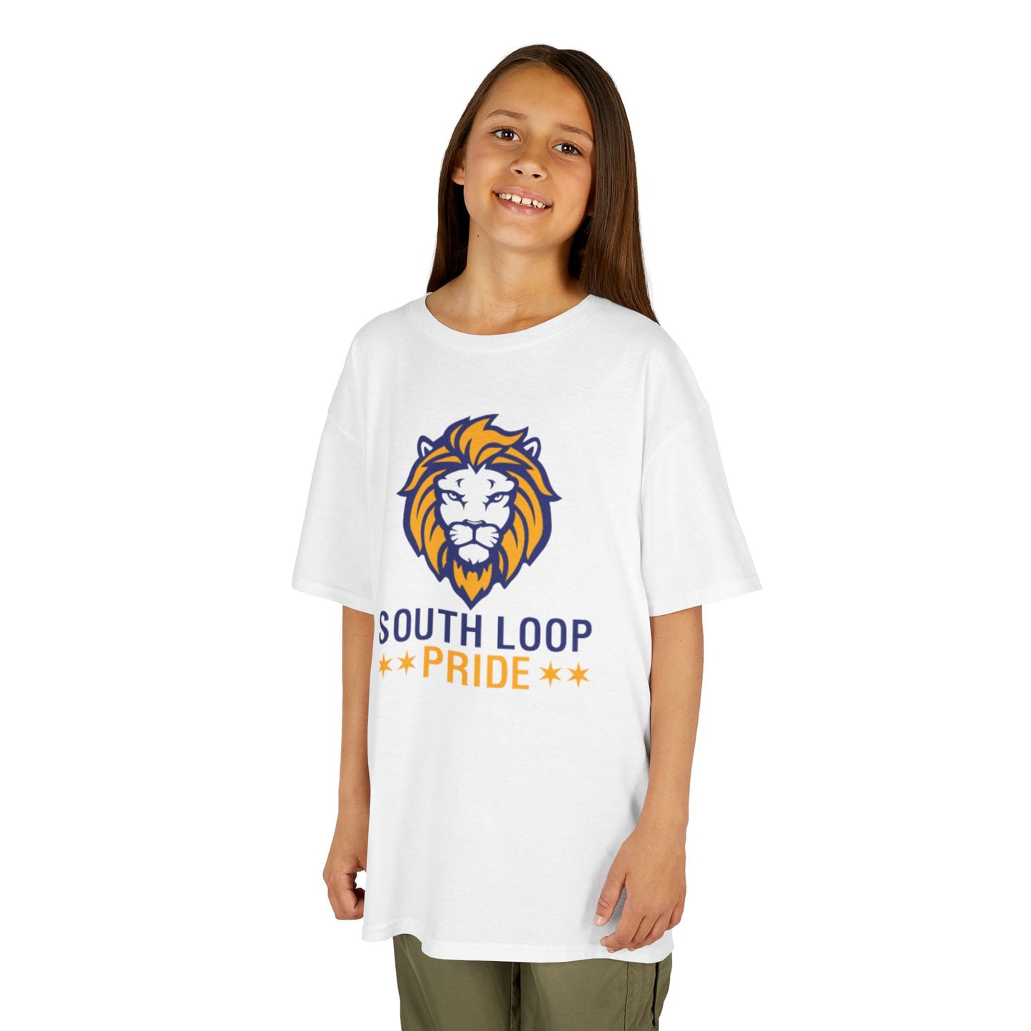 South Loop Elementary "Lion Pride" Classic Design Kids T-shirt