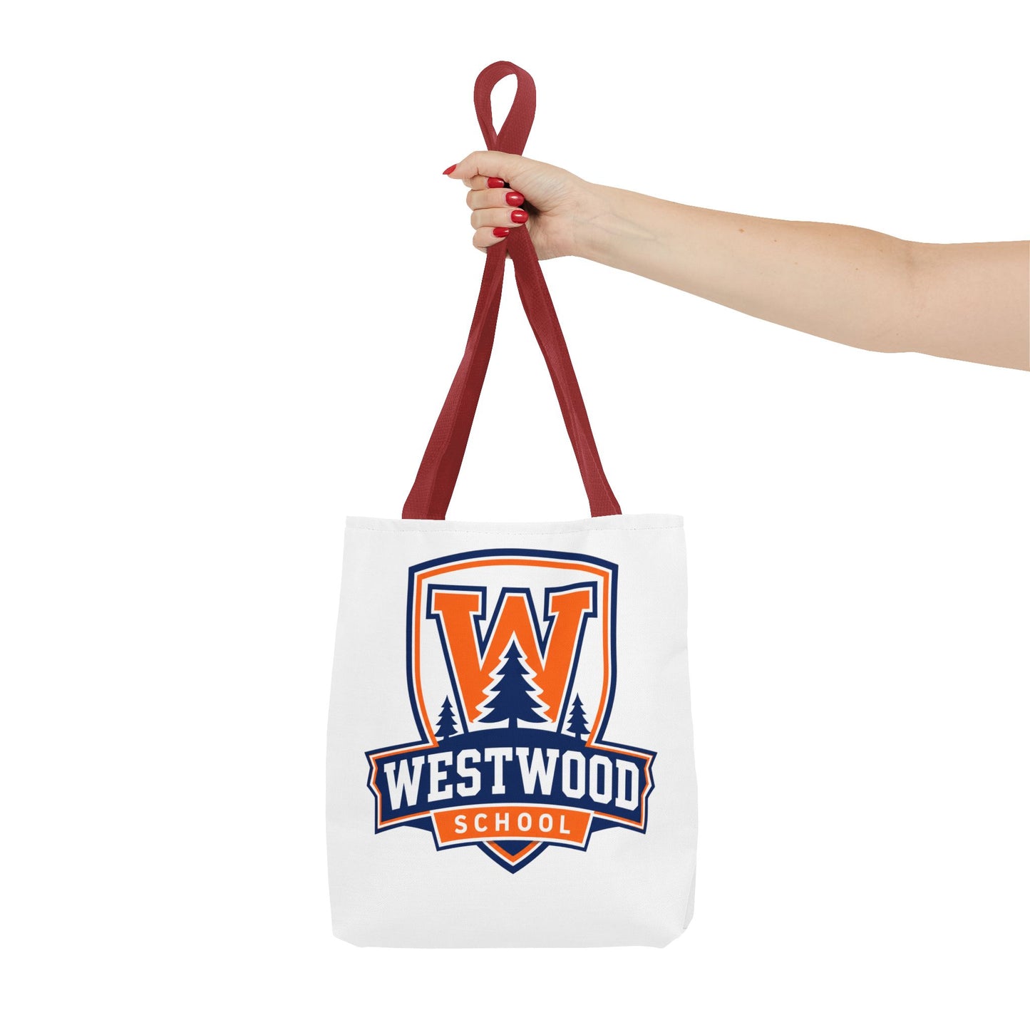 Westwood School Logo Tote Bag – College Spirit Canvas Tote