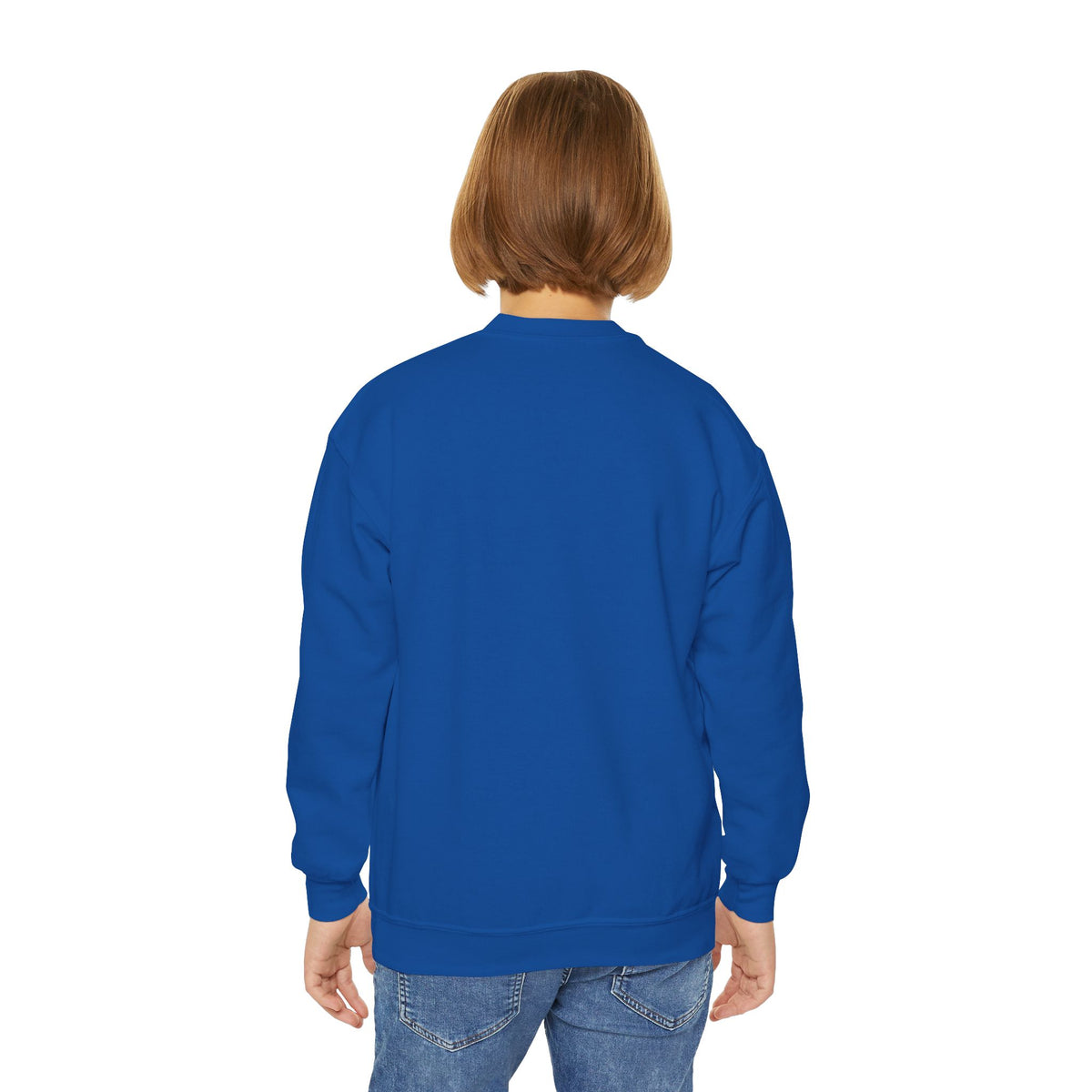"It's a Falcon Thing" Parker Junior High Youth Crewneck Sweatshirt - Blue