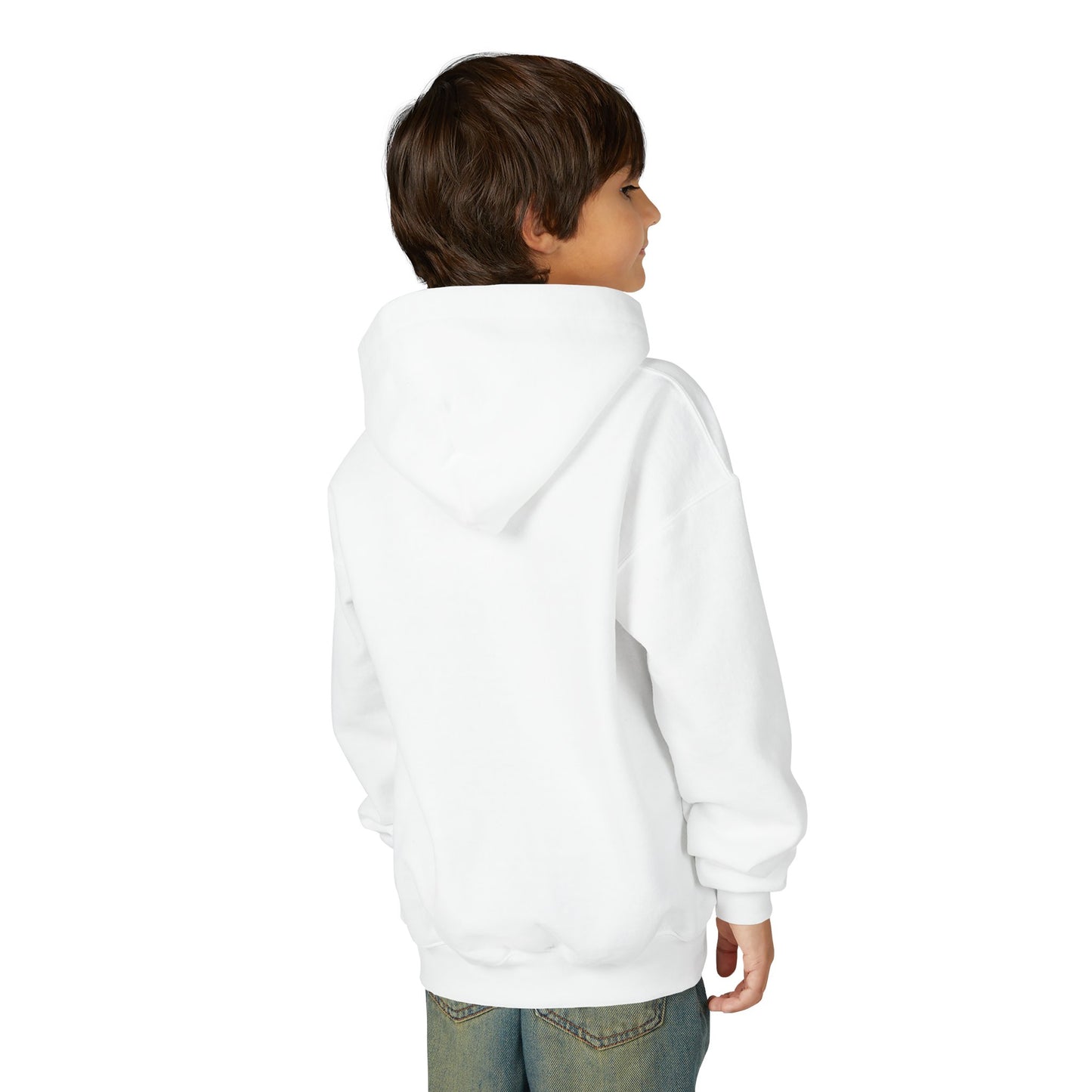 Youth Hoodie — Westwood School Orange & Navy Logo Sweatshirt