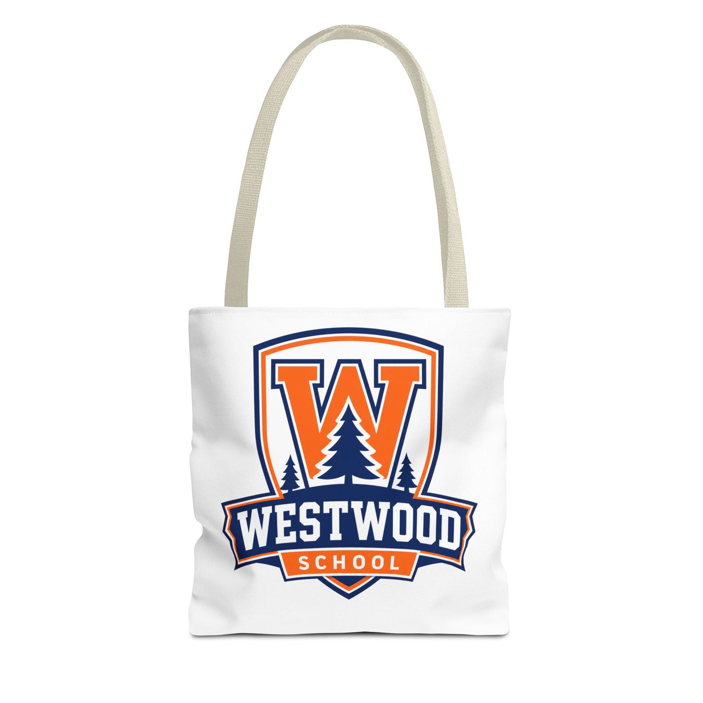 Westwood School Logo Tote Bag – College Spirit Canvas Tote