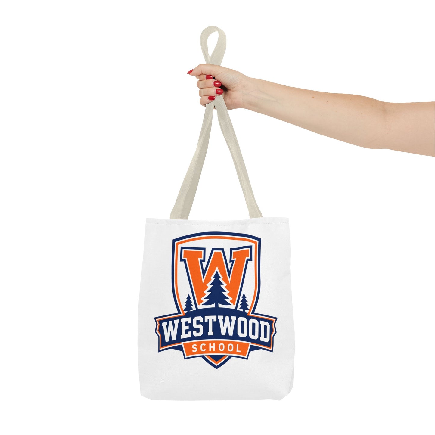 Westwood School Logo Tote Bag – College Spirit Canvas Tote