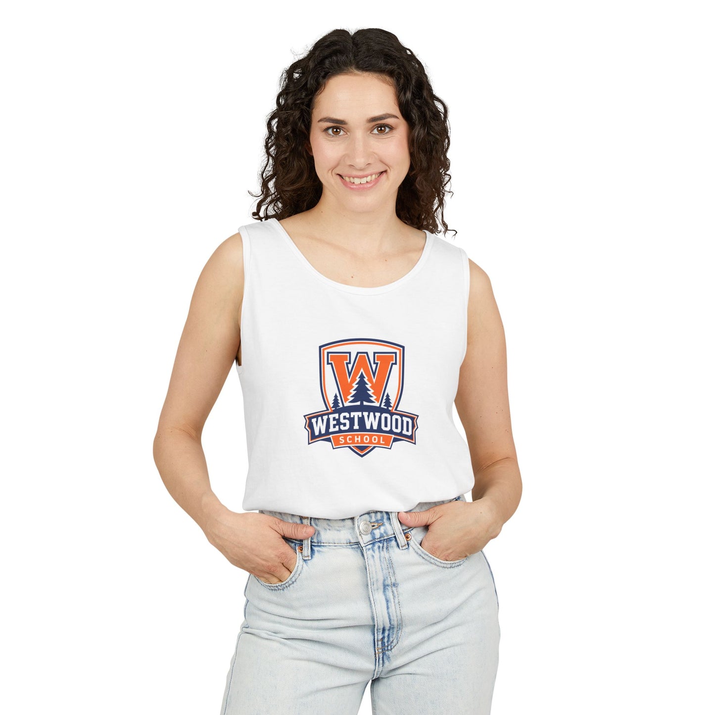 Westwood School Crest Tank Top — School Spirit Athletic Tank