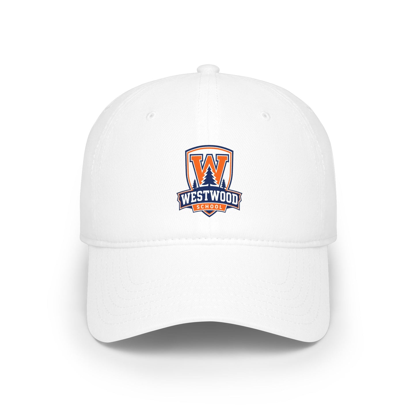 Westwood Tigers Low Profile Baseball Cap — Embroidered School Logo Hat