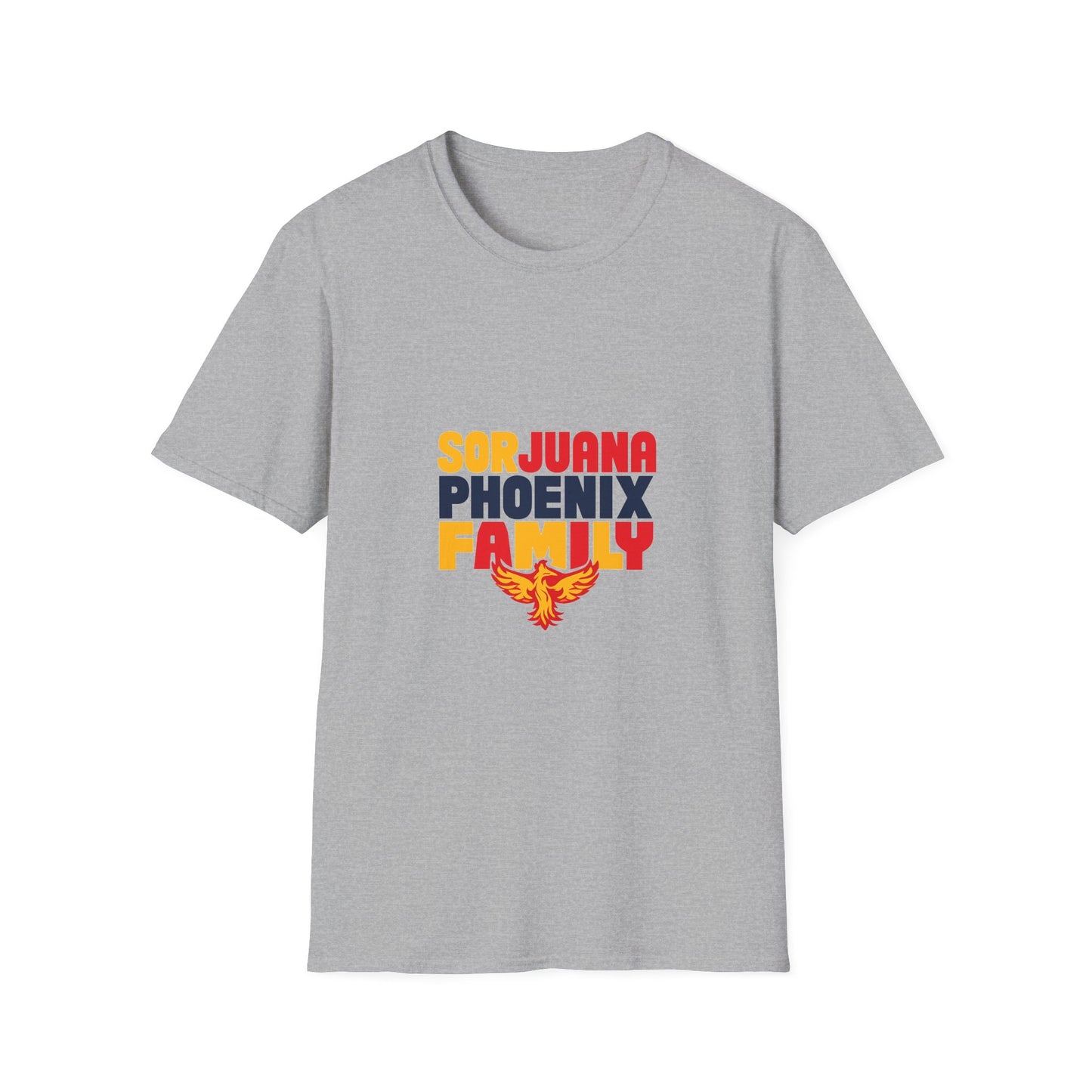Sor Juana Phoenix Family Adult T-Shirt