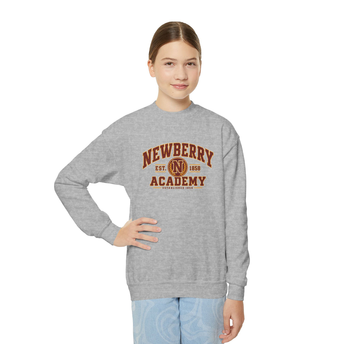 Newberry Academy Heritage Youth Crewneck Sweatshirt