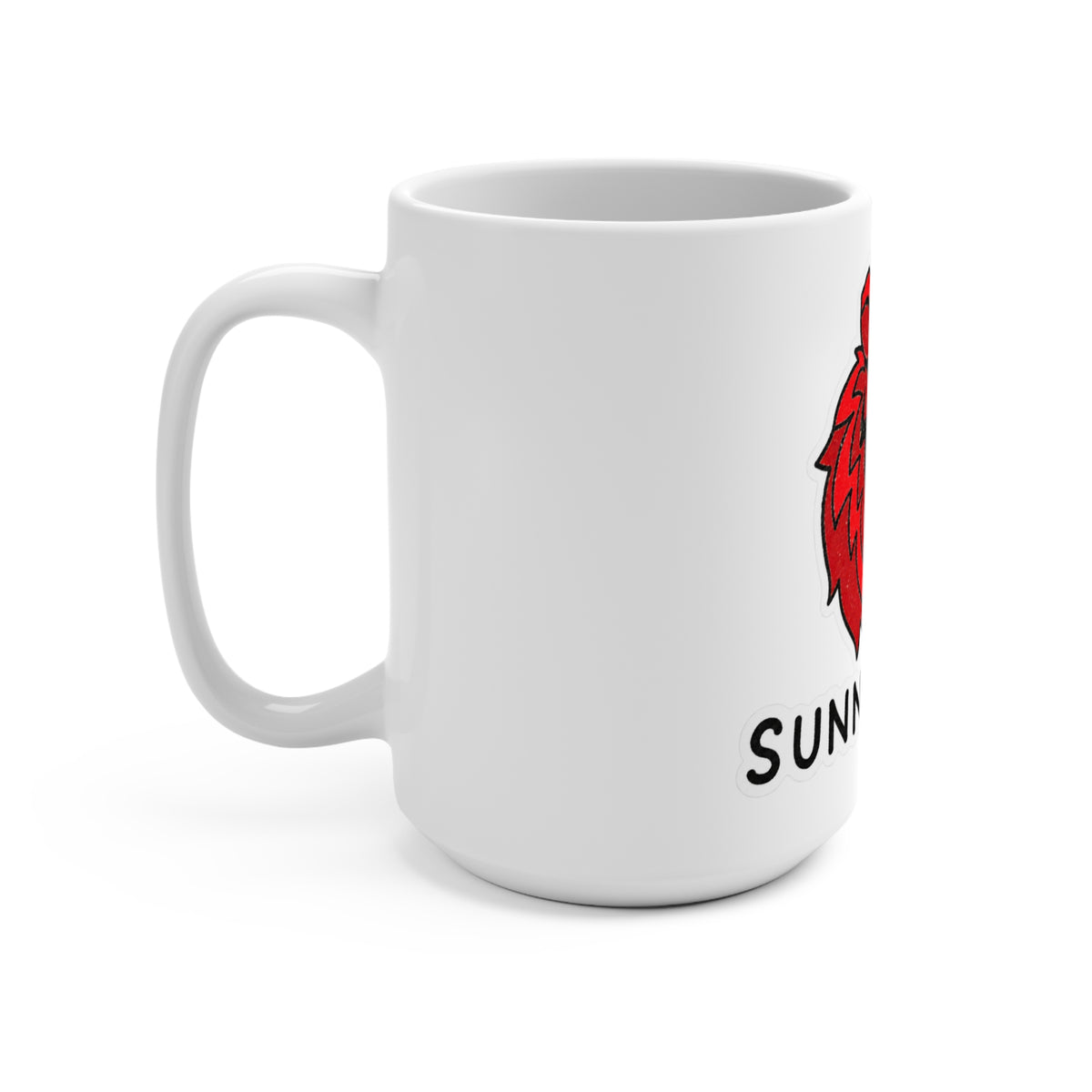 Sunny Hill Red Tiger Coffee Mug — 15oz Ceramic School Mascot Gift