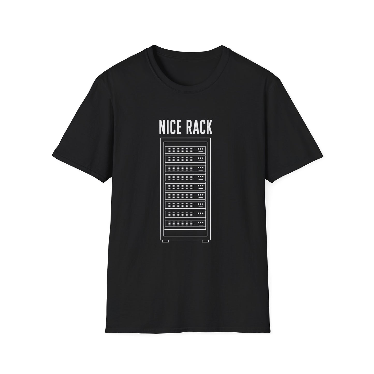 Nice Rack Server T-Shirt — Funny IT / Sysadmin Tee