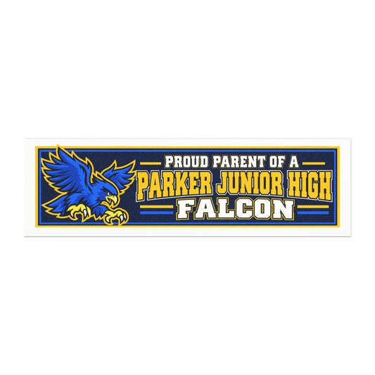 Proud Parent of a Parker Junior High Falcon - Car Magnet