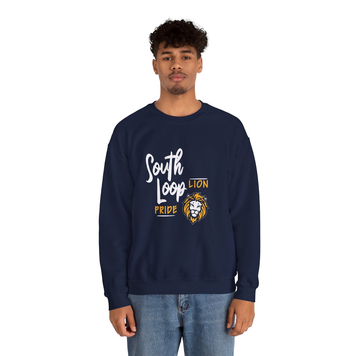South Loop Elementary Lion Pride Adult Crewneck Sweatshirt