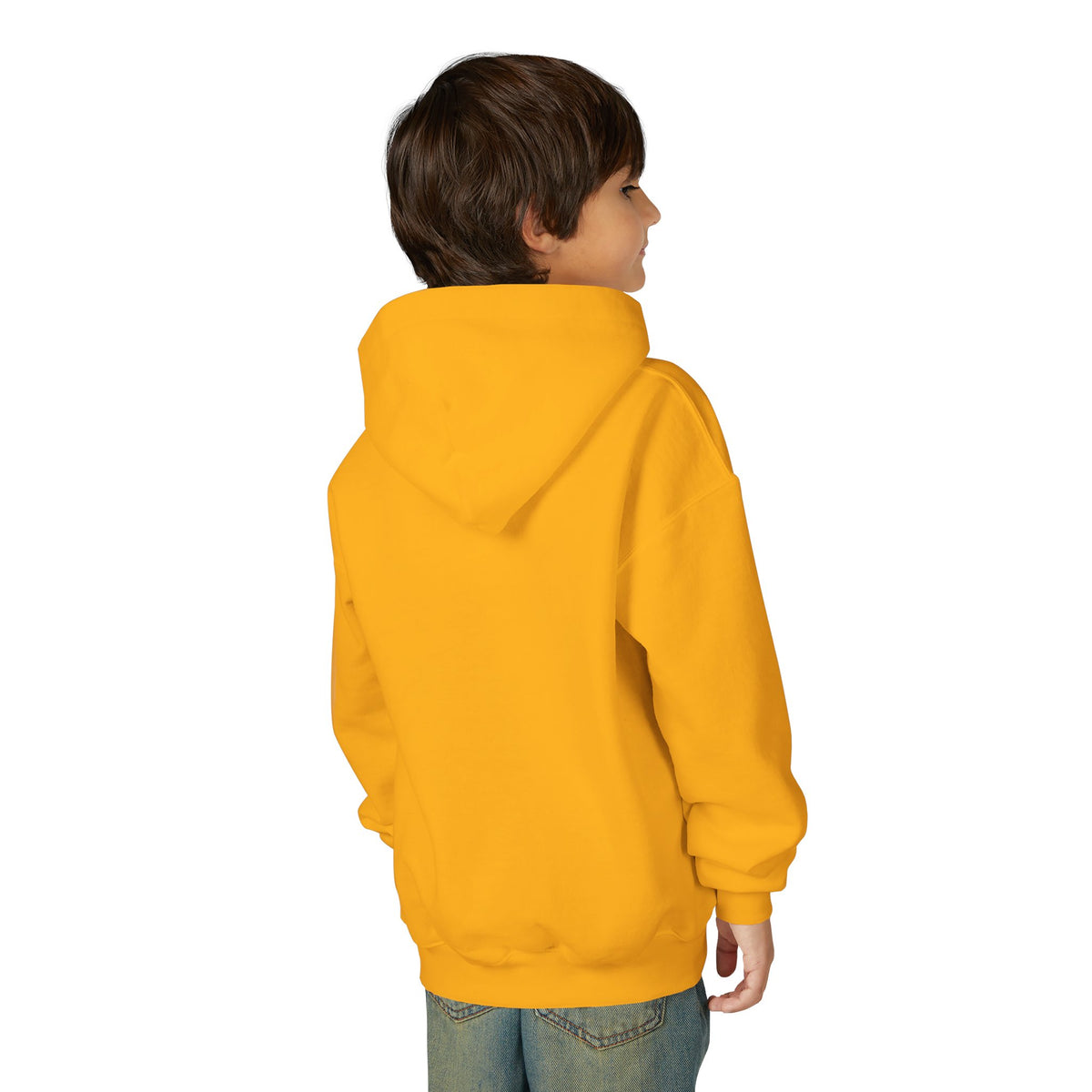 Falcons On Repeat Parker Junior High Youth Hoodie - Gold