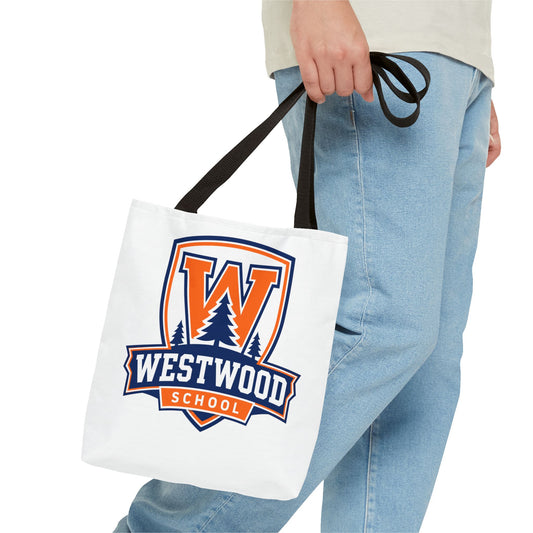 Westwood School Logo Tote Bag – College Spirit Canvas Tote