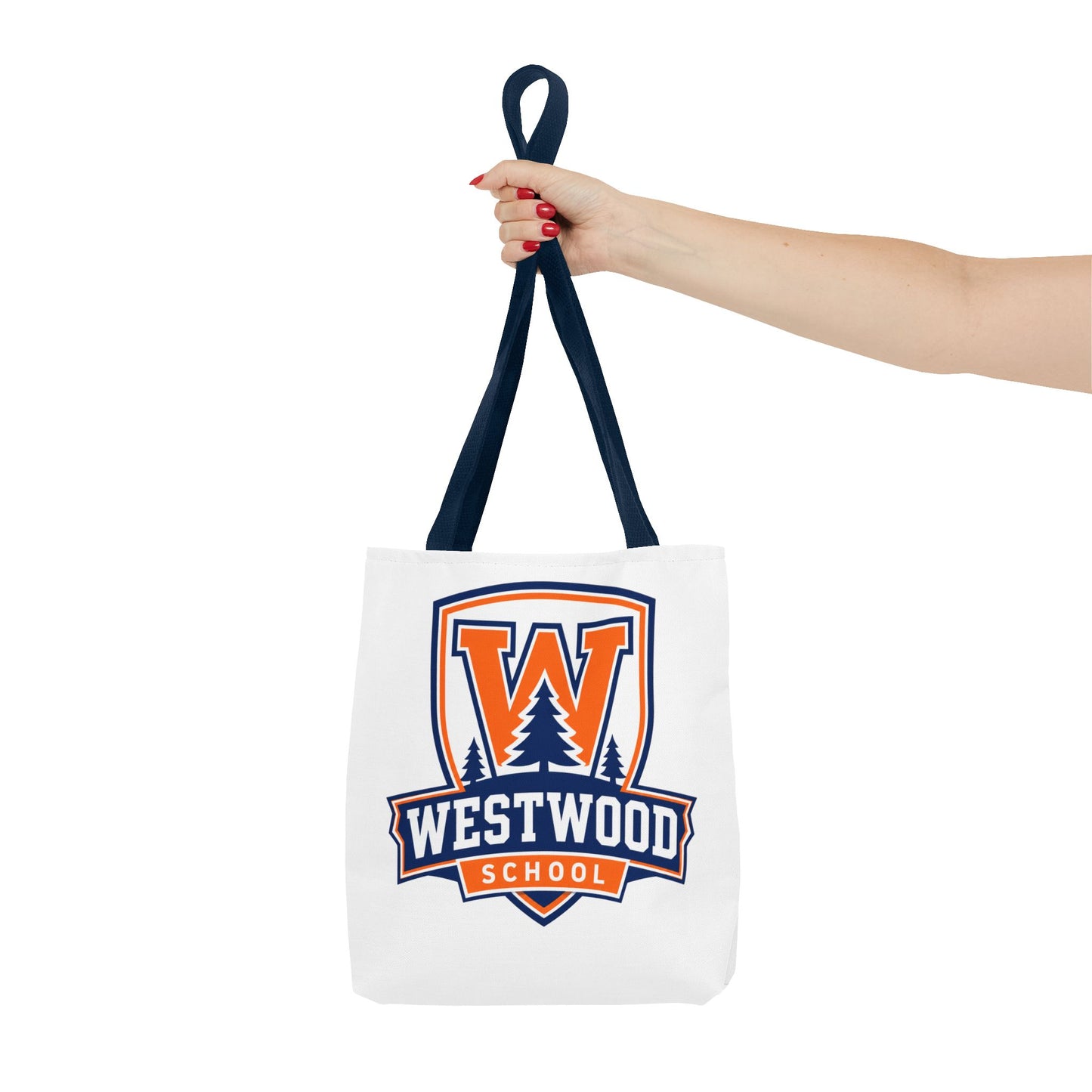 Westwood School Logo Tote Bag – College Spirit Canvas Tote