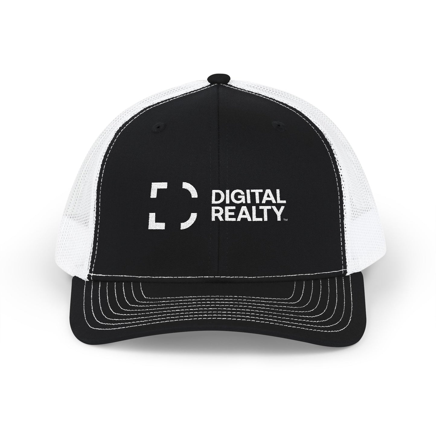 Digital Realty Trucker Cap - Embroidered Logo Snapback Hat