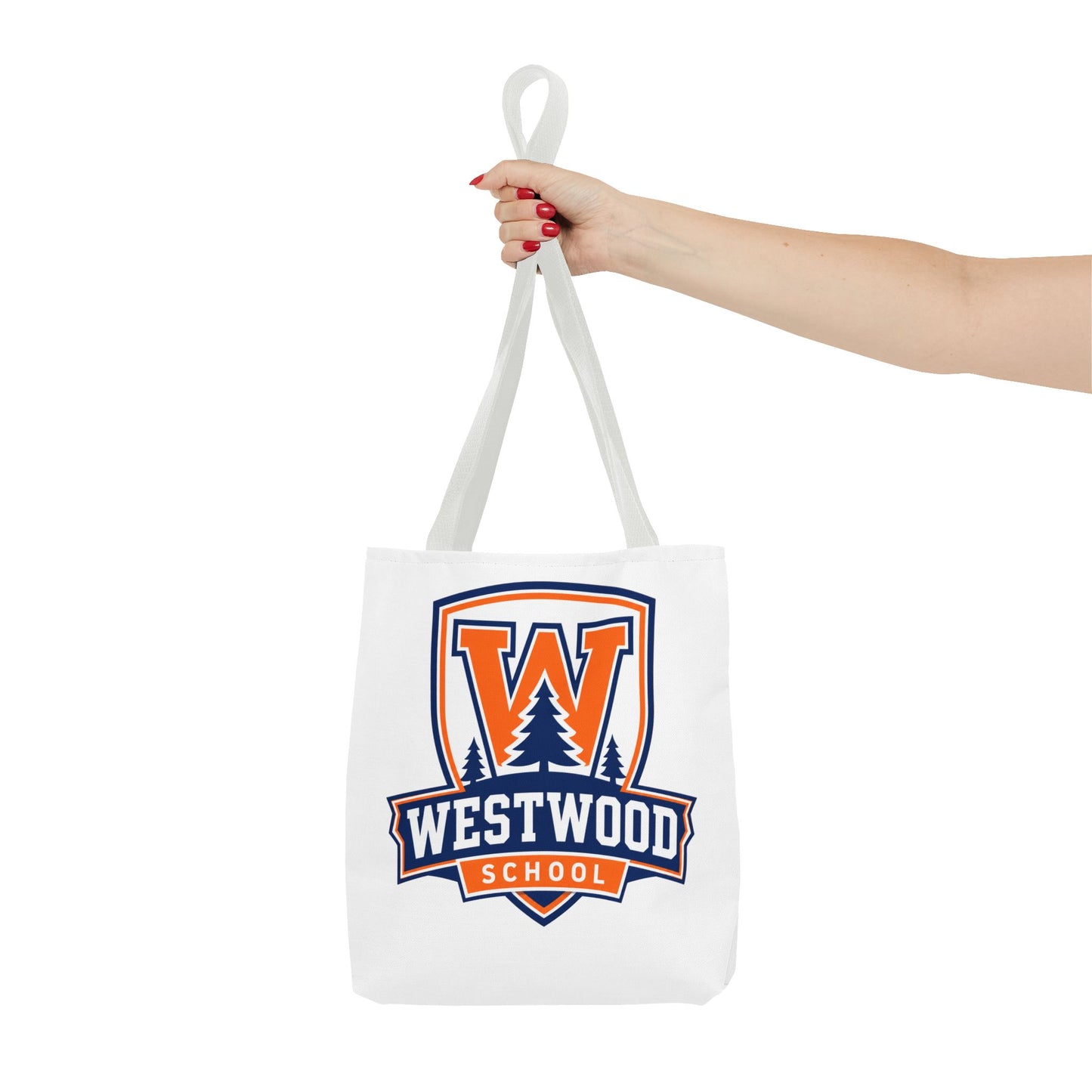 Westwood School Logo Tote Bag – College Spirit Canvas Tote