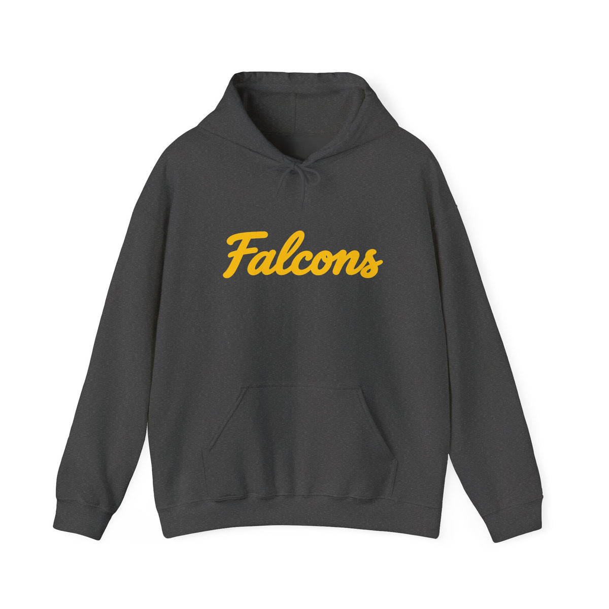 Adult Falcons Script Hoodie - Retro Pullover