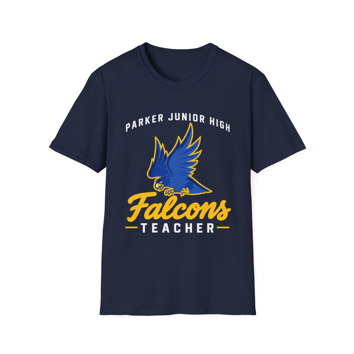 Parker Junior High Falcons Teacher T-Shirt
